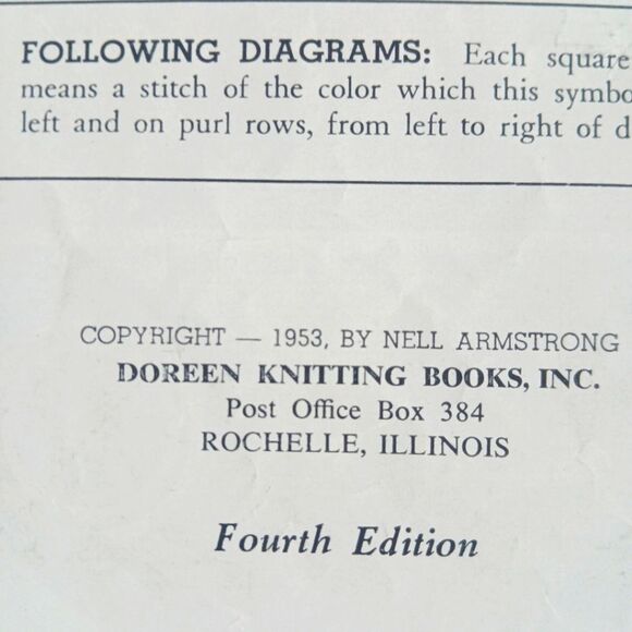 Doreen Knitting Books, designed by Nell Armstrong Paper 4th Edition Vol 103 - Picture 3 of 8